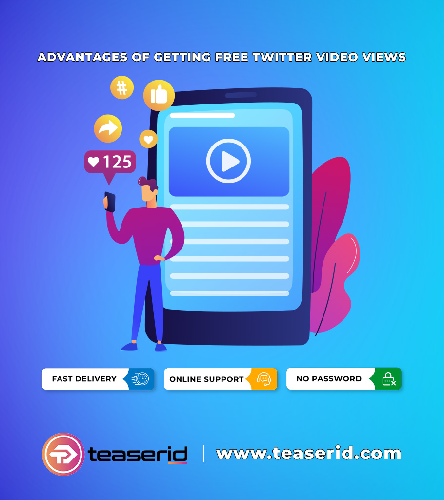 Why Choose you for free Twitter Video Views?